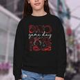 Baseball Game Day Coquette Game Day Baseball Youth Crewneck Sweatshirt Baseball Game Day Coquette Game Day Baseball Youth Crewneck Sweatshirt