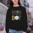 Baseball Granna Of The Birthday Boy Family Matching Youth Crewneck Sweatshirt Baseball Granna Of The Birthday Boy Family Matching Youth Crewneck Sweatshirt