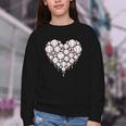 Baseball Heart Drip Valentine's Day Baseball Lover Boys Men Youth Crewneck Sweatshirt Baseball Heart Drip Valentine's Day Baseball Lover Boys Men Youth Crewneck Sweatshirt