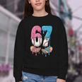 Baseball Ice Cream Drip 67 Hands Six Seven Boys Youth Crewneck Sweatshirt Baseball Ice Cream Drip 67 Hands Six Seven Boys Youth Crewneck Sweatshirt