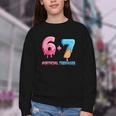 Baseball Ice Cream Drip 67 Official Teenager 13th Birthday Youth Crewneck Sweatshirt Baseball Ice Cream Drip 67 Official Teenager 13th Birthday Youth Crewneck Sweatshirt