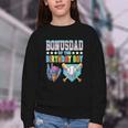 Baseball Ice Cream Drip Bonus Dad Of The Birthday Boy Youth Crewneck Sweatshirt Baseball Ice Cream Drip Bonus Dad Of The Birthday Boy Youth Crewneck Sweatshirt