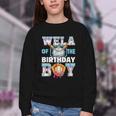 Baseball Ice Cream Drip Wela Of The Birthday Boy Youth Crewneck Sweatshirt