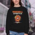 Baseball Lifestyle Ice Cream Drip Baseball Glove Crossed Bat Youth Crewneck Sweatshirt Baseball Lifestyle Ice Cream Drip Baseball Glove Crossed Bat Youth Crewneck Sweatshirt