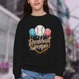 Baseball Lifestyle Baseball Lover Player Baseballer Youth Crewneck Sweatshirt Baseball Lifestyle Baseball Lover Player Baseballer Youth Crewneck Sweatshirt