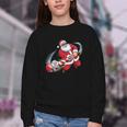 Baseball Santa 67 Christmas Xmas Pajamas Boys Youth Crewneck Sweatshirt Baseball Santa 67 Christmas Xmas Pajamas Boys Youth Crewneck Sweatshirt