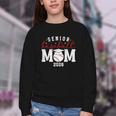 Baseball Senior Mom Of A Senior Baseball Player Mom 2026 Youth Crewneck Sweatshirt
