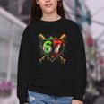 Baseball Six Seven 67 Meme Ice Cream Drip Xmas Women Men Youth Crewneck Sweatshirt Baseball Six Seven 67 Meme Ice Cream Drip Xmas Women Men Youth Crewneck Sweatshirt