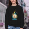 Baseball Splash Team Player For Kids Men Women Youth Crewneck Sweatshirt Baseball Splash Team Player For Kids Men Women Youth Crewneck Sweatshirt