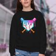 Baseball Sport Respect The Drip Boys Baseball Youth Crewneck Sweatshirt Baseball Sport Respect The Drip Boys Baseball Youth Crewneck Sweatshirt