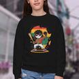 Baseball History Month For Boys Youth Crewneck Sweatshirt