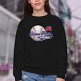 Bonus Mom Rookie Of Year 1st Birthday Baseball Theme Youth Crewneck Sweatshirt Bonus Mom Rookie Of Year 1st Birthday Baseball Theme Youth Crewneck Sweatshirt