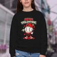 Bruh Valentine Baseball Drip Icecream Apparel Men Youth Boys Youth Crewneck Sweatshirt Bruh Valentine Baseball Drip Icecream Apparel Men Youth Boys Youth Crewneck Sweatshirt