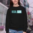 BSBL SZN Baseball Season Game Day Boys Girls Youth Youth Crewneck Sweatshirt BSBL SZN Baseball Season Game Day Boys Girls Youth Youth Crewneck Sweatshirt