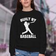 Built By Baseball Baseball For Men Women Boys Players Youth Crewneck Sweatshirt Built By Baseball Baseball For Men Women Boys Players Youth Crewneck Sweatshirt