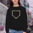 Camo Home Plate Camouflage Baseball Batter Youth Boys Youth Crewneck Sweatshirt Camo Home Plate Camouflage Baseball Batter Youth Boys Youth Crewneck Sweatshirt