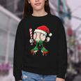 Christmas Baseball Drip For Boys Ice Cream Drip Baseball Youth Crewneck Sweatshirt Christmas Baseball Drip For Boys Ice Cream Drip Baseball Youth Crewneck Sweatshirt