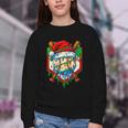 Christmas Baseball Ice Cream Drip Santa Baseball Player Kids Youth Crewneck Sweatshirt Christmas Baseball Ice Cream Drip Santa Baseball Player Kids Youth Crewneck Sweatshirt