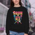 Christmas Gingerbread Bruh 67 Baseball Ice Cream Drip Kids Youth Crewneck Sweatshirt Christmas Gingerbread Bruh 67 Baseball Ice Cream Drip Kids Youth Crewneck Sweatshirt