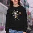 Dabbing Pirate Skeleton Baseball Dab Costume Boys Kids Men Youth Crewneck Sweatshirt Dabbing Pirate Skeleton Baseball Dab Costume Boys Kids Men Youth Crewneck Sweatshirt