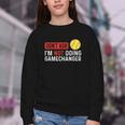 Don’t Ask I’m Not Doing Gamechanger Baseball Youth Crewneck Sweatshirt Don’t Ask I’m Not Doing Gamechanger Baseball Youth Crewneck Sweatshirt