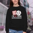 Don't Ask I'm Not Doing Gamechanger Sarcastic Baseball Quote Youth Crewneck Sweatshirt Don't Ask I'm Not Doing Gamechanger Sarcastic Baseball Quote Youth Crewneck Sweatshirt