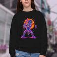 Drip Skeleton Batting Baseball Halloween Youth Crewneck Sweatshirt Drip Skeleton Batting Baseball Halloween Youth Crewneck Sweatshirt