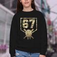 Dripping Camo 67 Baseball Ice Cream Drip 6-7 Six Seven Boy Youth Crewneck Sweatshirt
