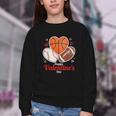 Happy Valentine’s Basketball Football Valentine Baseball Youth Crewneck Sweatshirt Happy Valentine’s Basketball Football Valentine Baseball Youth Crewneck Sweatshirt