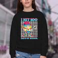 I Hit 100 Days Of School 67 Drip Baseball Boys Kids Youth Crewneck Sweatshirt I Hit 100 Days Of School 67 Drip Baseball Boys Kids Youth Crewneck Sweatshirt