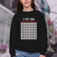 I Hit 100 Days Of School Baseball Lover Teacher Student Youth Crewneck Sweatshirt I Hit 100 Days Of School Baseball Lover Teacher Student Youth Crewneck Sweatshirt