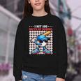 I Hit 100 Days Of School Baseball Player Kids Boys Son Youth Crewneck Sweatshirt I Hit 100 Days Of School Baseball Player Kids Boys Son Youth Crewneck Sweatshirt