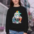 HUGvyn 6 7 Baseball Number Kid Drip Ice Cream Six Seven Meme Youth Crewneck Sweatshirt HUGvyn 6 7 Baseball Number Kid Drip Ice Cream Six Seven Meme Youth Crewneck Sweatshirt