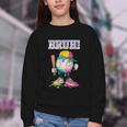 Ice Cream Drip Baseball Bruh Baseball Drip Boy Youth Youth Crewneck Sweatshirt