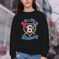 It's My 6th Birthday Baseball Fan Fun Party Celebration Youth Crewneck Sweatshirt It's My 6th Birthday Baseball Fan Fun Party Celebration Youth Crewneck Sweatshirt