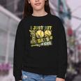 I Just Hit 100 Days Of School Baseball Teacher Boy Girl Kid Youth Crewneck Sweatshirt I Just Hit 100 Days Of School Baseball Teacher Boy Girl Kid Youth Crewneck Sweatshirt