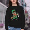 Leprechaun Baseball St Patricks Day Saint Pattys Men Boys Youth Crewneck Sweatshirt