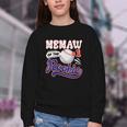 Memaw Rookie Of Year 1st Birthday Baseball Theme Matching Youth Crewneck Sweatshirt Memaw Rookie Of Year 1st Birthday Baseball Theme Matching Youth Crewneck Sweatshirt