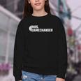 Mrs Gamechanger Baseball Scorekeeper Love Youth Crewneck Sweatshirt Mrs Gamechanger Baseball Scorekeeper Love Youth Crewneck Sweatshirt