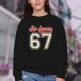 Number 67 Meme Six Seven Baseball Style Kids Boy Teen Youth Crewneck Sweatshirt Number 67 Meme Six Seven Baseball Style Kids Boy Teen Youth Crewneck Sweatshirt