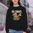 Oh Snap Gingerbreadman Christmas Baseball Humor Youth Crewneck Sweatshirt Oh Snap Gingerbreadman Christmas Baseball Humor Youth Crewneck Sweatshirt