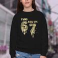 Retro I Was 6 Now I'm 7 Camo 67 Ice Cream Drip Baseball Youth Crewneck Sweatshirt