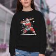 Santa Playing Baseball Christmas Candy Cane Fun Xmas Holiday Youth Crewneck Sweatshirt Santa Playing Baseball Christmas Candy Cane Fun Xmas Holiday Youth Crewneck Sweatshirt