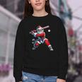 Santa Playing Baseball Men Boys Christmas Baseball Player Youth Crewneck Sweatshirt Santa Playing Baseball Men Boys Christmas Baseball Player Youth Crewneck Sweatshirt