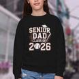 Senior Dad Class Of 2026 Graduate Baseball 2026 Graduation Youth Crewneck Sweatshirt Senior Dad Class Of 2026 Graduate Baseball 2026 Graduation Youth Crewneck Sweatshirt