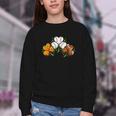 Shamrock Baseball Basketball Football St Patricks Day Youth Crewneck Sweatshirt Shamrock Baseball Basketball Football St Patricks Day Youth Crewneck Sweatshirt
