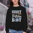 Sissy Of The Birthday Boy Baseball Ice Cream Drip Matching Youth Crewneck Sweatshirt Sissy Of The Birthday Boy Baseball Ice Cream Drip Matching Youth Crewneck Sweatshirt