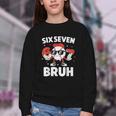 Six Seven Bruh Valentines Baseball Kids 67 Valentine Boys Youth Crewneck Sweatshirt Six Seven Bruh Valentines Baseball Kids 67 Valentine Boys Youth Crewneck Sweatshirt