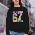 Six Seven Drip Baseball Player Number 67 Or 67th Birthday Youth Crewneck Sweatshirt Six Seven Drip Baseball Player Number 67 Or 67th Birthday Youth Crewneck Sweatshirt
