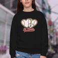 St Louis Leopard Heart Baseball Batter Boys Fan Youth Crewneck Sweatshirt St Louis Leopard Heart Baseball Batter Boys Fan Youth Crewneck Sweatshirt